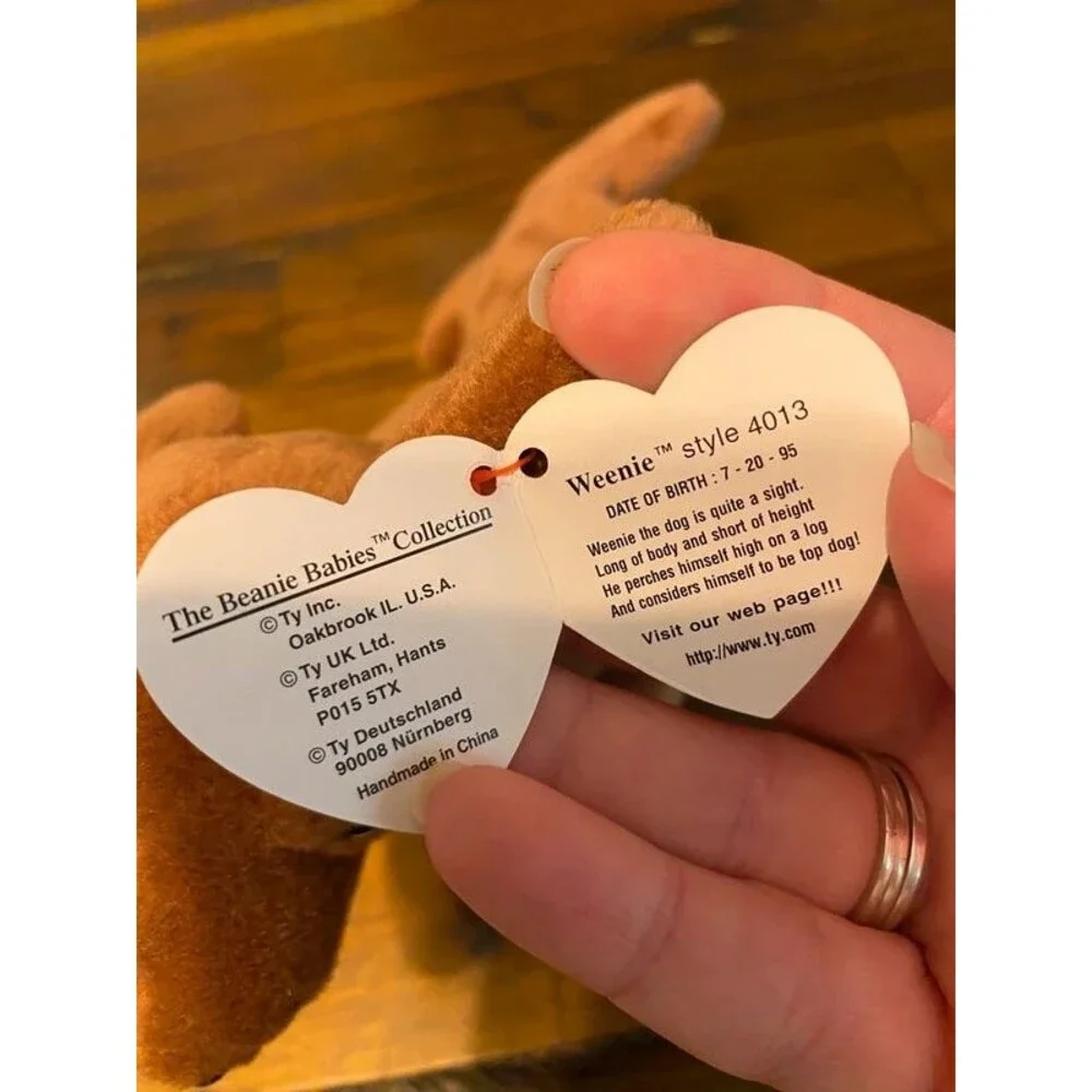 Rare Ty beanie baby Weenie